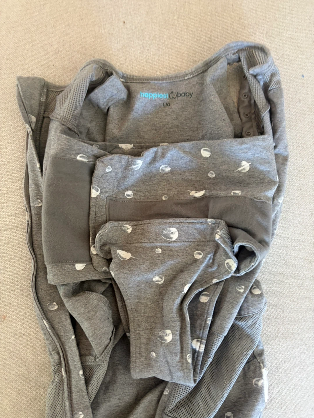 Happiest Baby Sleepea Swaddle Grey Planets L/G - photo 3
