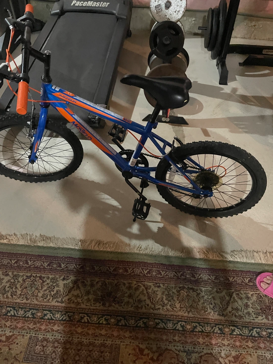 Mvezlo Blue & Orange BMX Bike