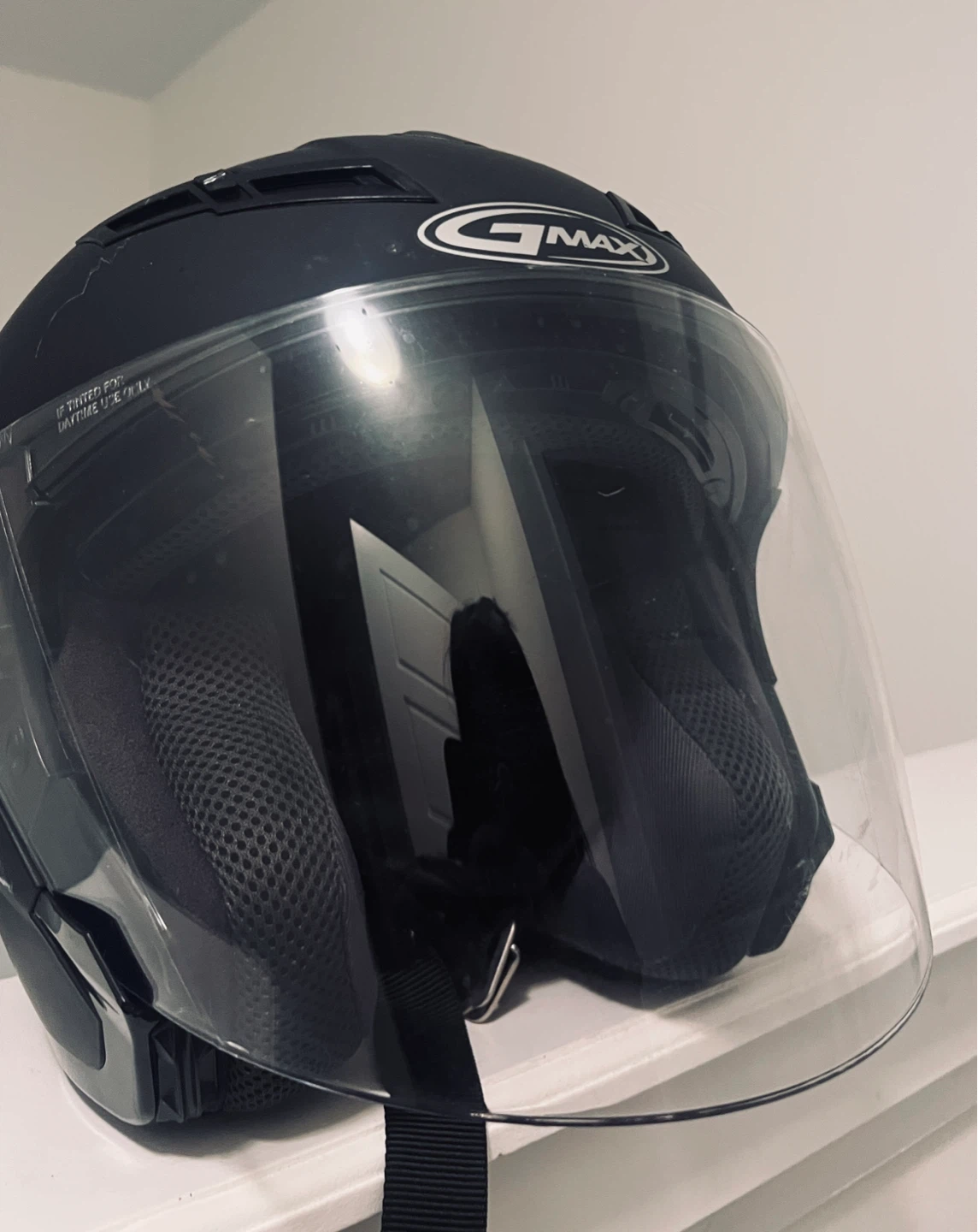 GMAX DOT 67S Open Face Motorcycle Helmet
