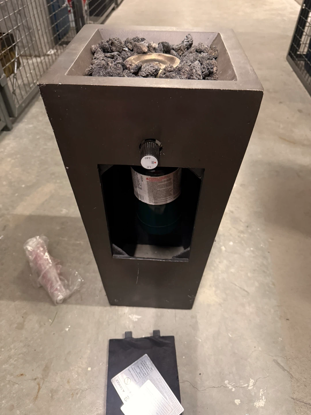 Henslow Collection Propane Gas Fire Column - photo 2