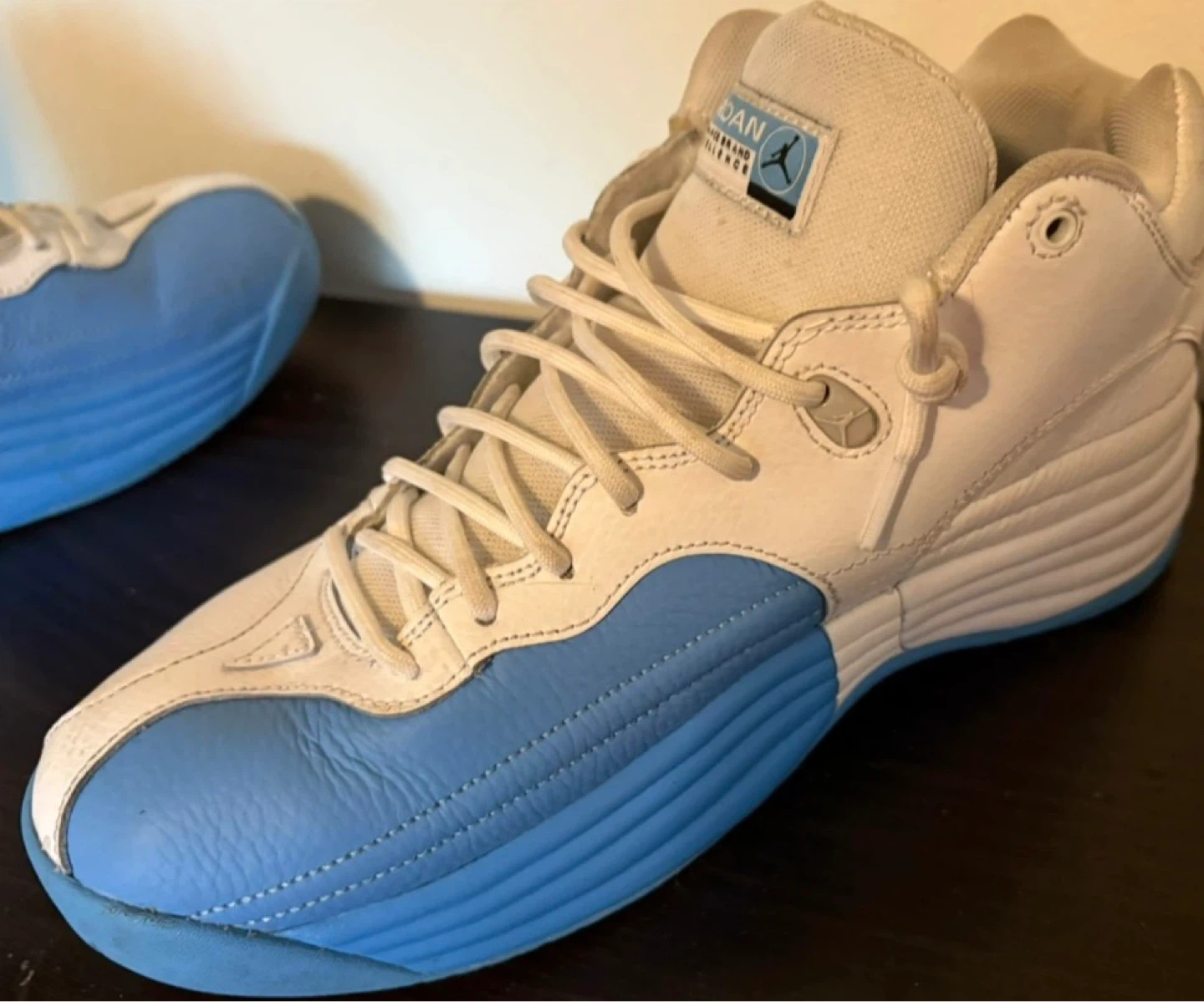 Jordan Sneakers White/Light Blue