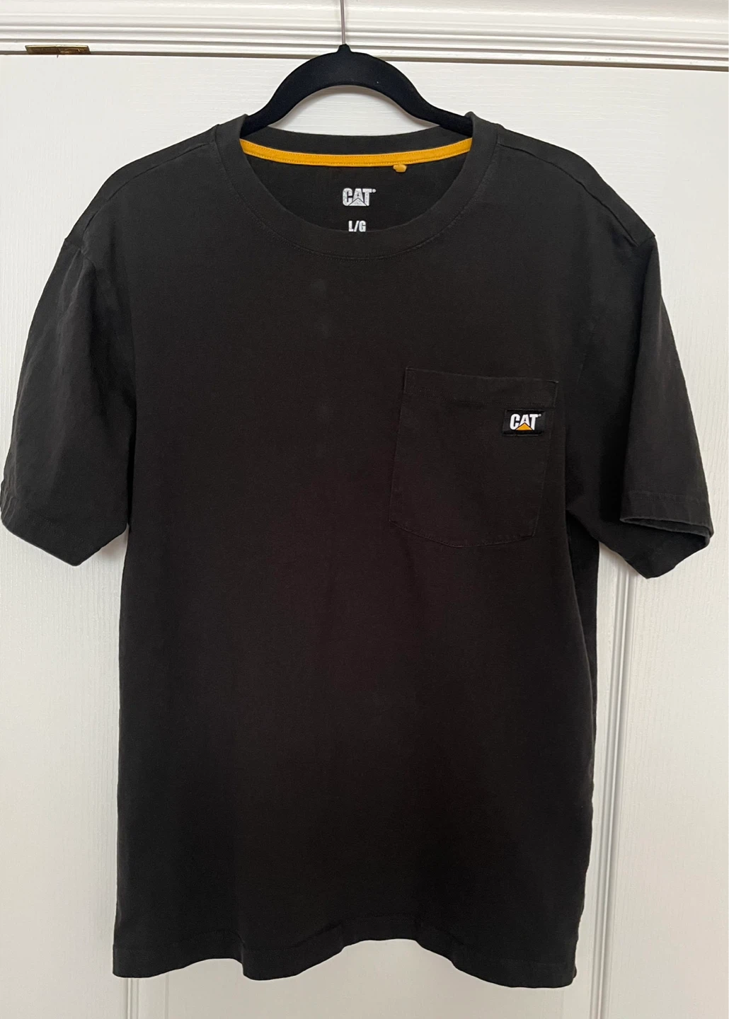 CAT Pocket T-Shirt - Black - Men’s Large