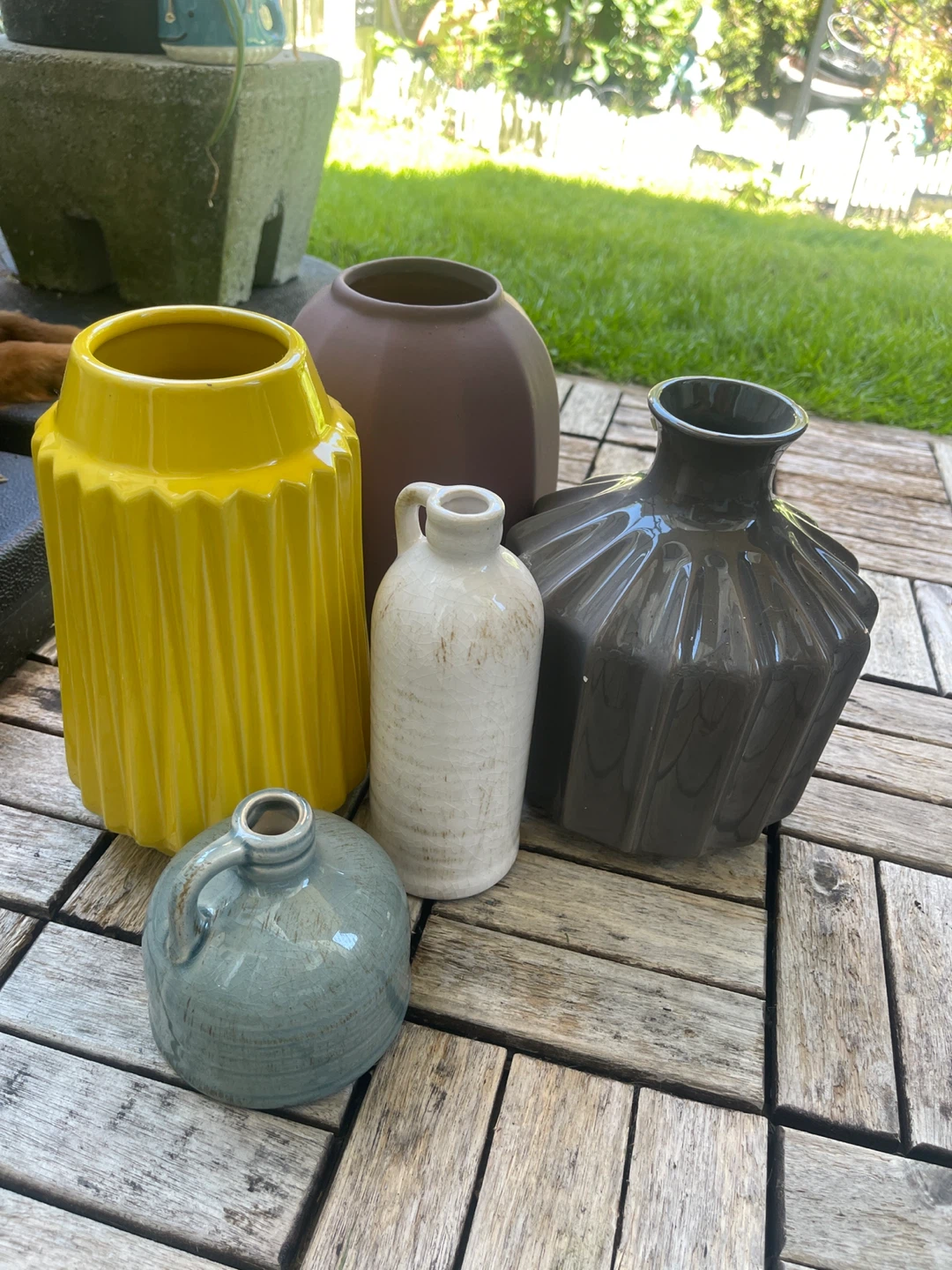 Set of 9 decorative vases - photo 5