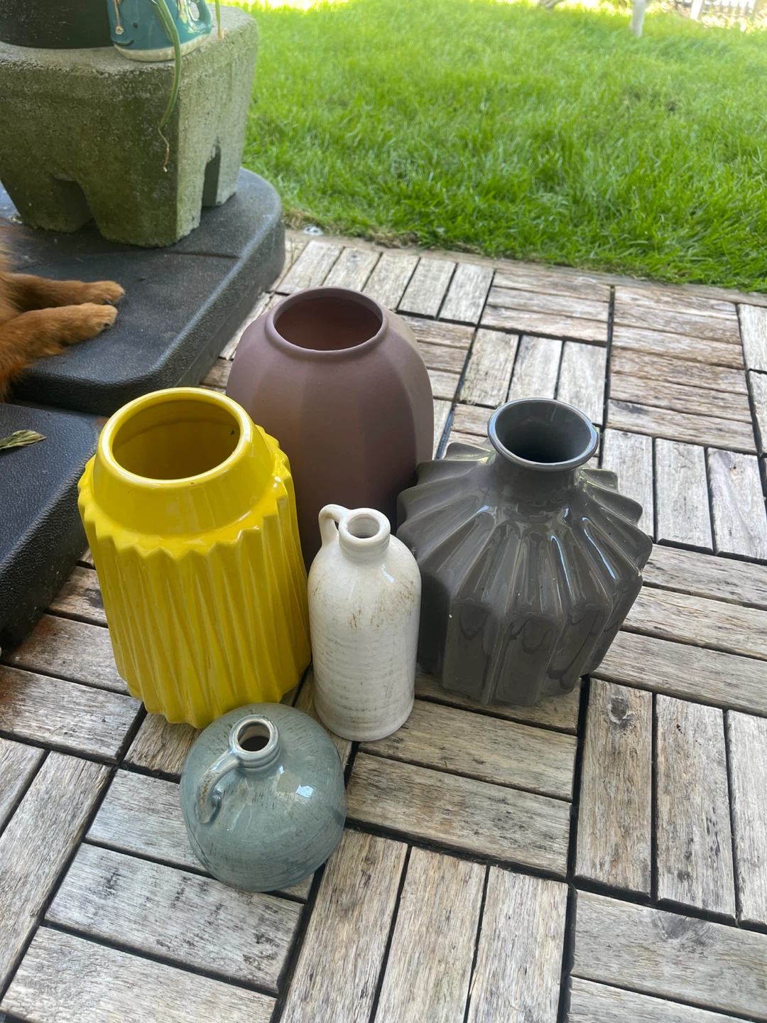 Set of 9 decorative vases - photo 4