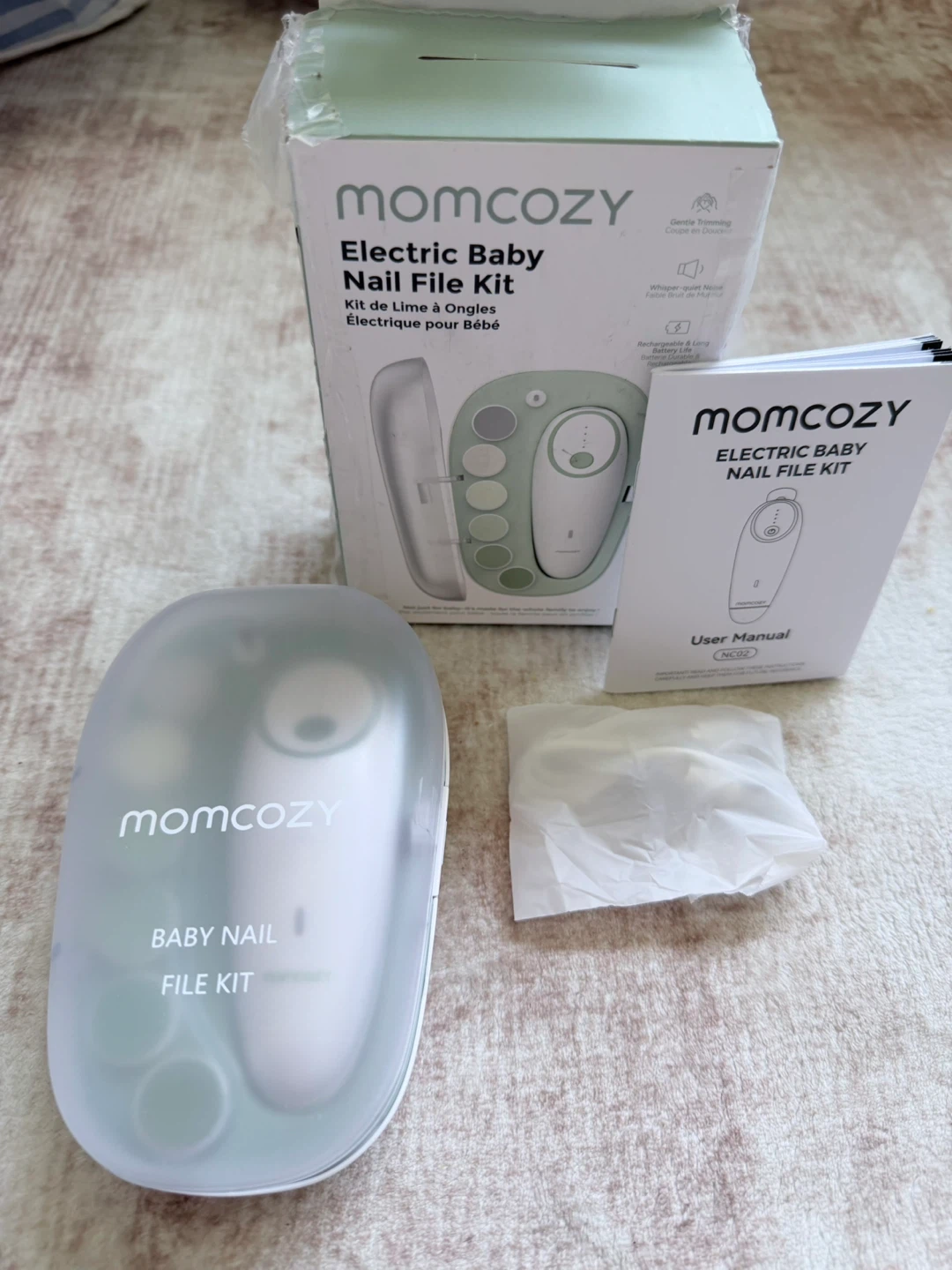 Momcozy Electric Baby Nail File Kit - photo 2