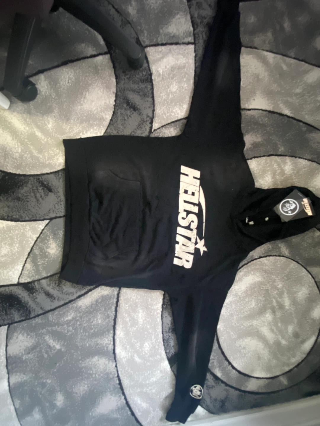 Hellstar Hoodie Black size: M