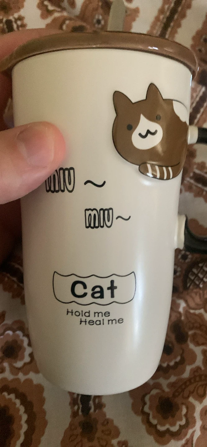 Cat "Miu Miu" Mug with Spoon