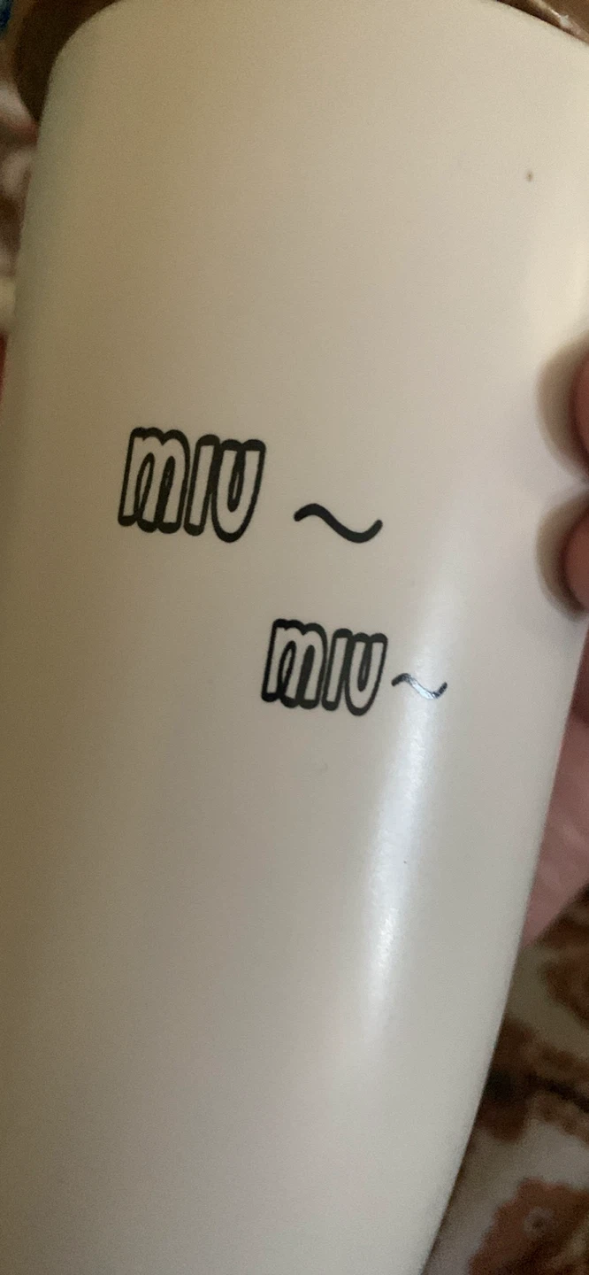 Cat "Miu Miu" Mug with Spoon - photo 2