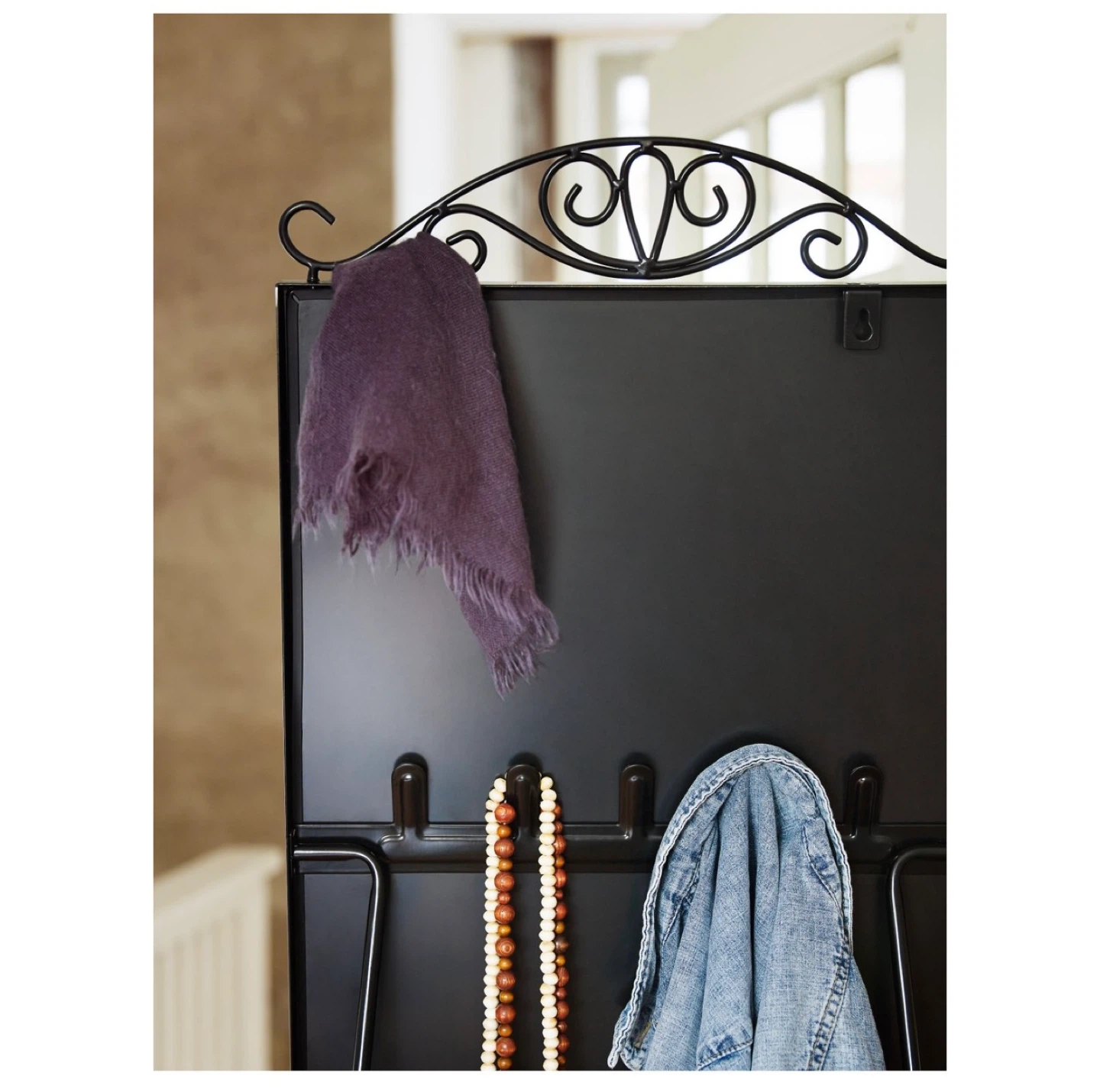 KARMSUND Standing mirror, black, 40x167 cm (15 3/4x65 3/4 ") - photo 5