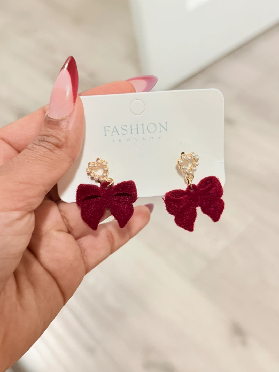 Velvet Bow Earrings