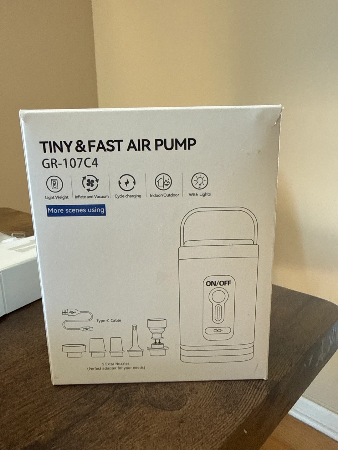 Tiny & Fast Air Pump GR-107C4