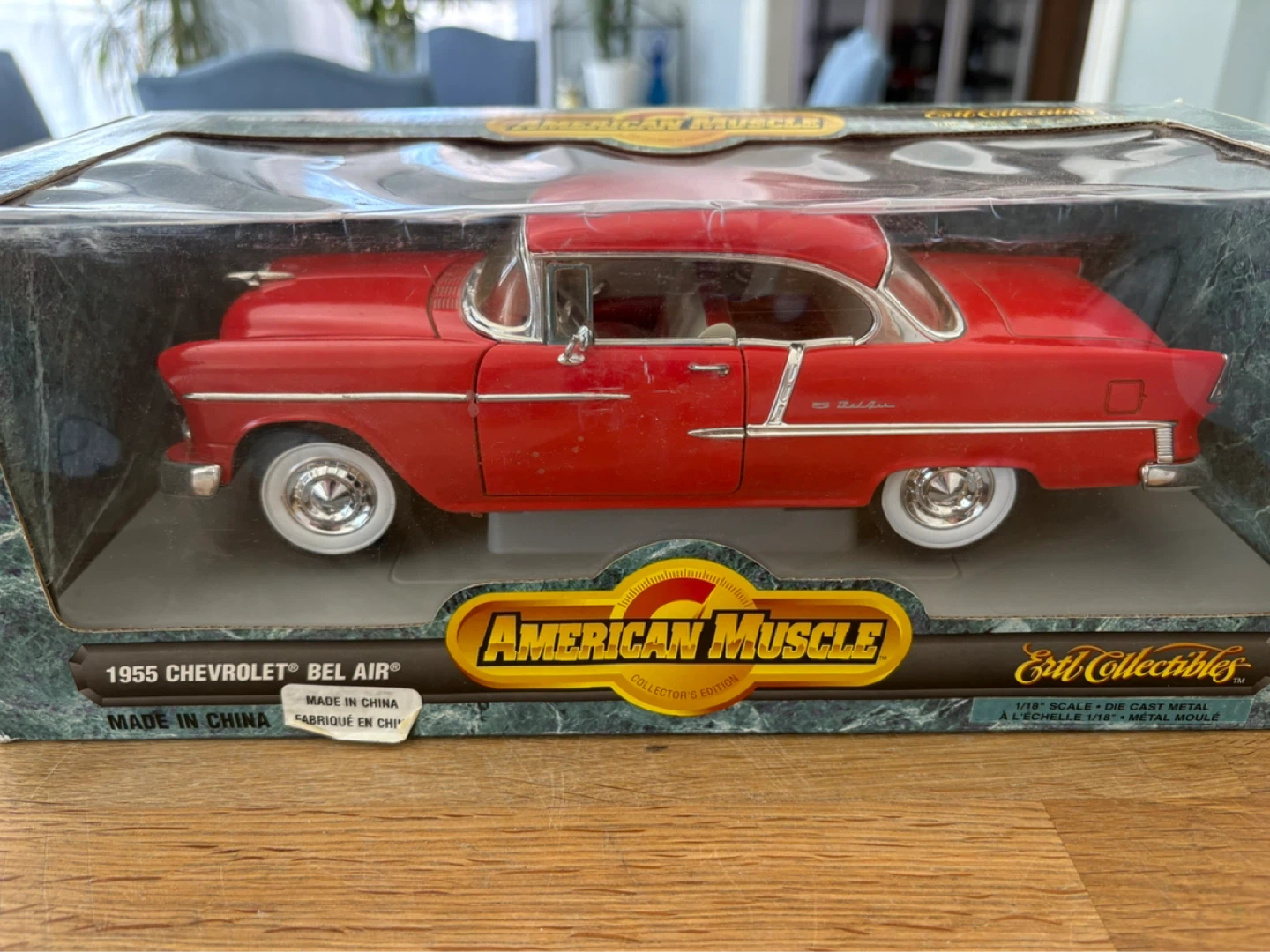 1955 Chevrolet Bel Air American Muscle Die Cast Car