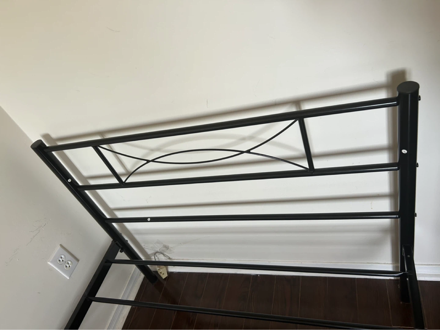 Black Metal Bed Frame - photo 3