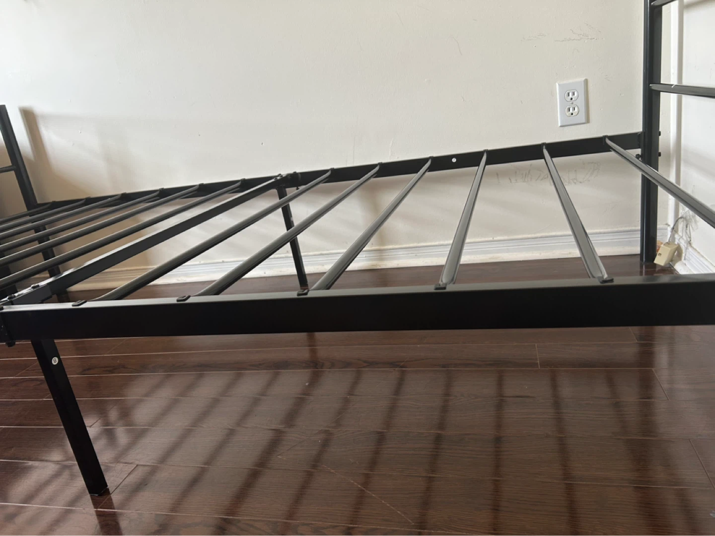 Black Metal Bed Frame - photo 4