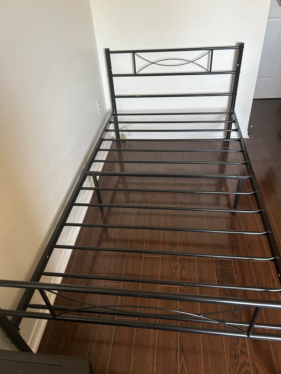 Black Metal Bed Frame