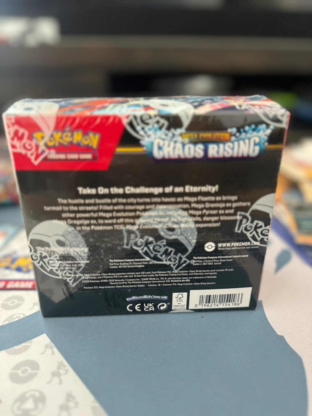 Pokémon TCG Mega Evolution Chaos Rising Booster Box - photo 2