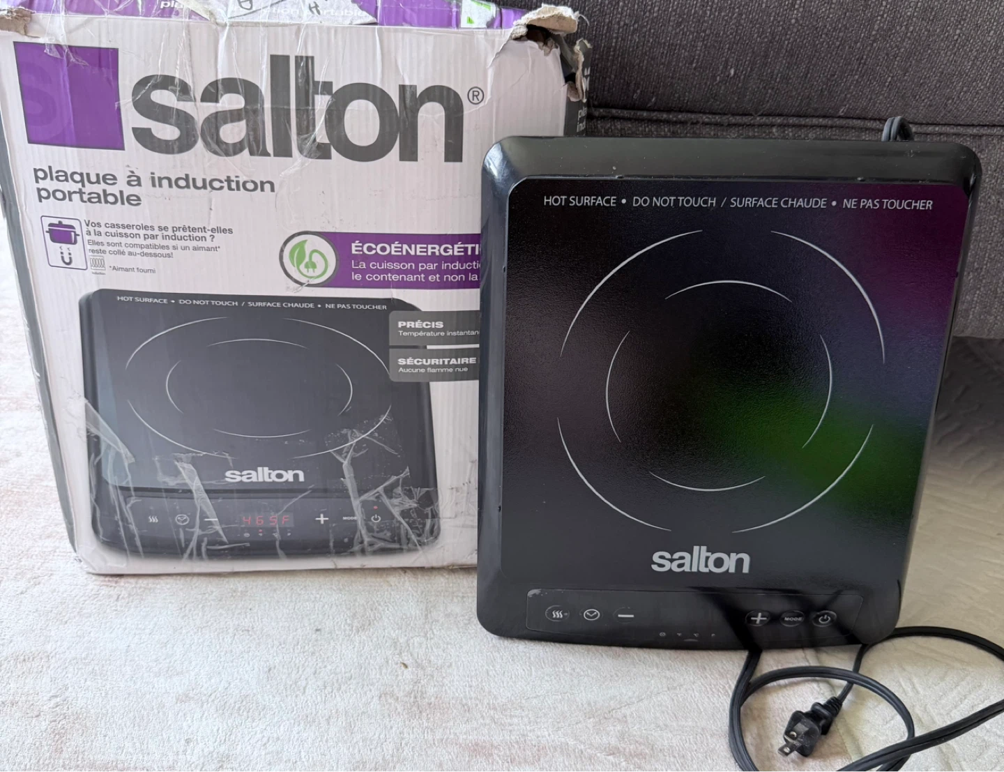 Salton Portable Induction Cooktop 1500W