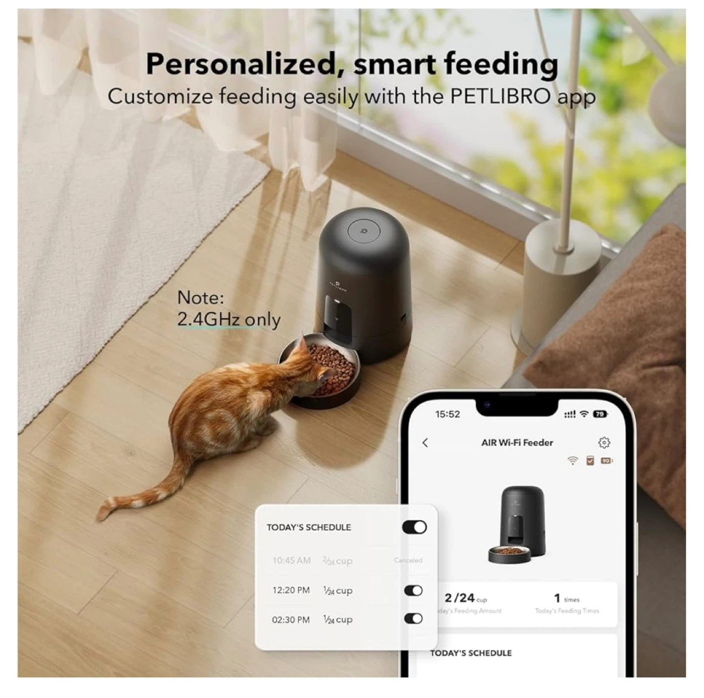 PETLIBRO Automatic Cat Feeder, Feeder for Cat & Dog - photo 2