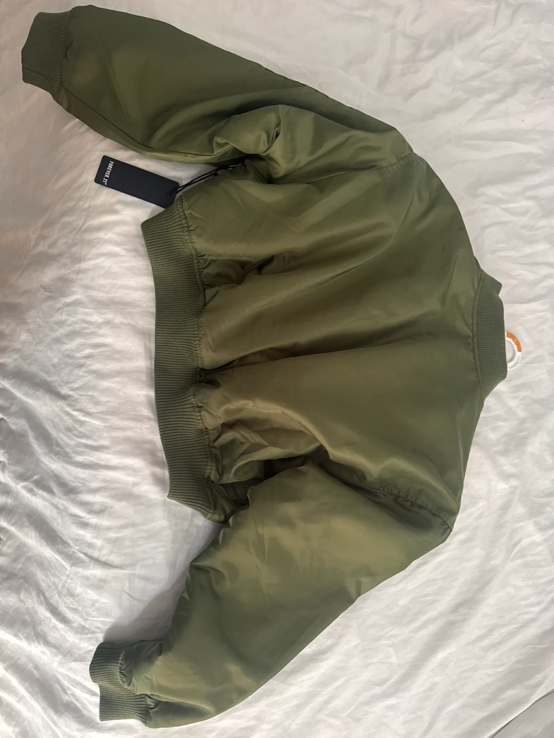 Green Bomber Jacket - photo 3