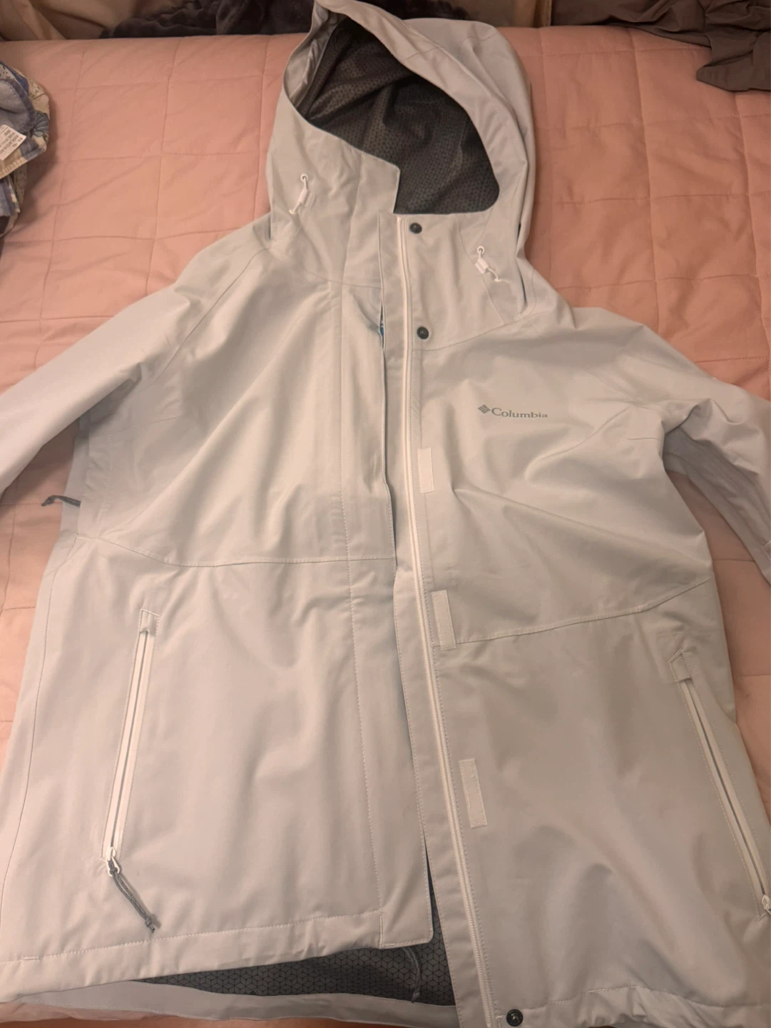 Columbia Windbreaker Jacket white - photo 2