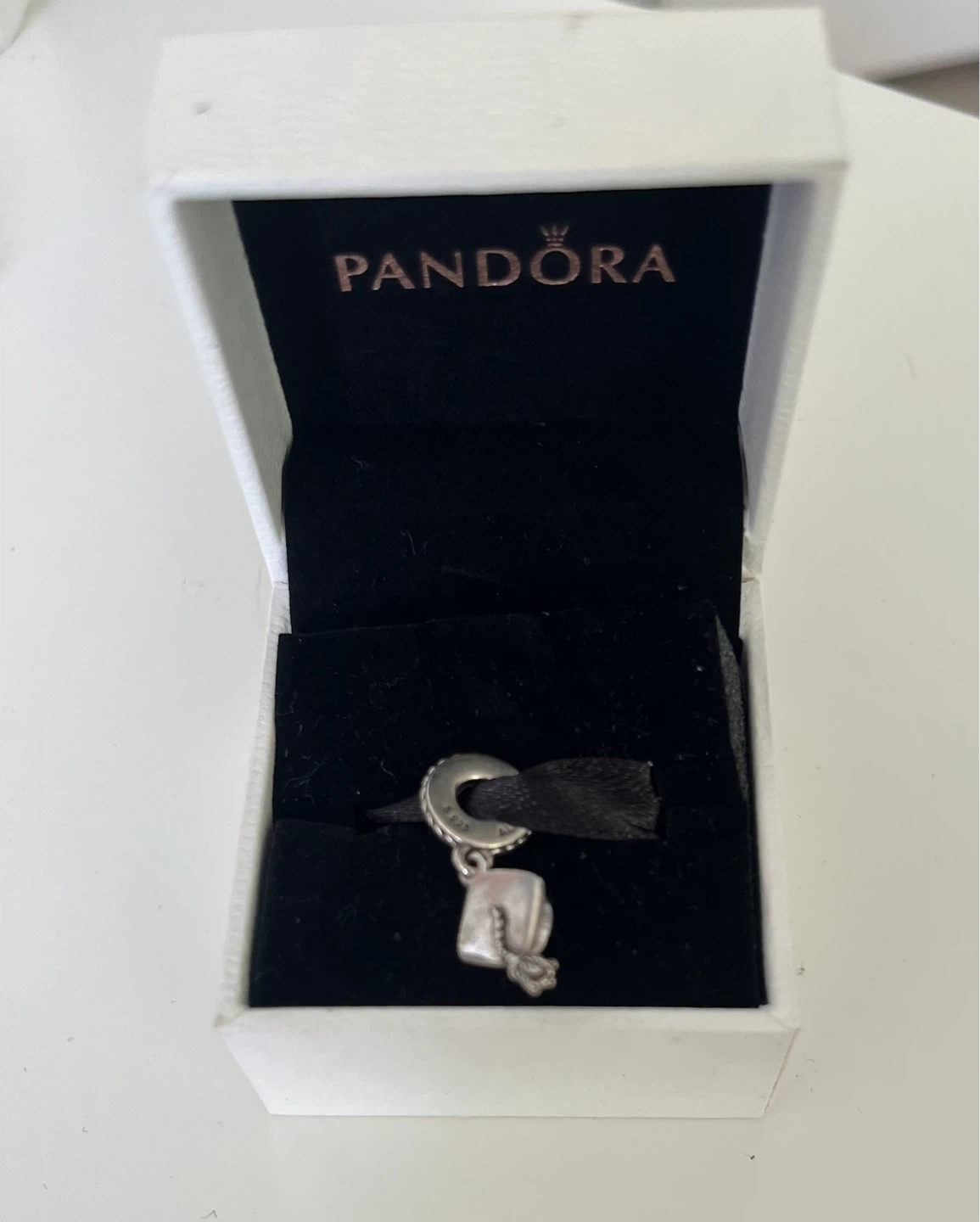 Pandora Sterling Silver Graduation Cap Charm
