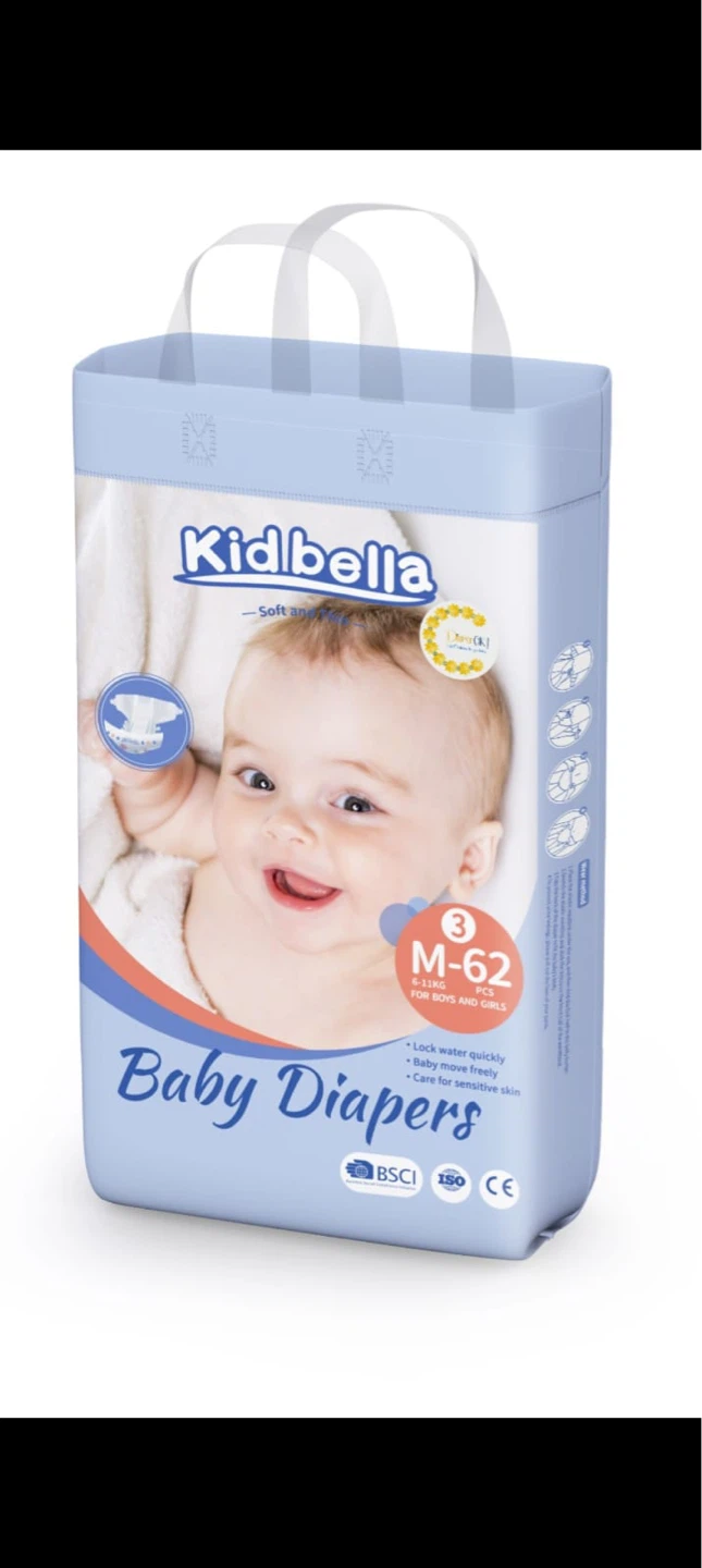 Kid Bella Baby Diapers - Large Size 4 (56 Count) - photo 5