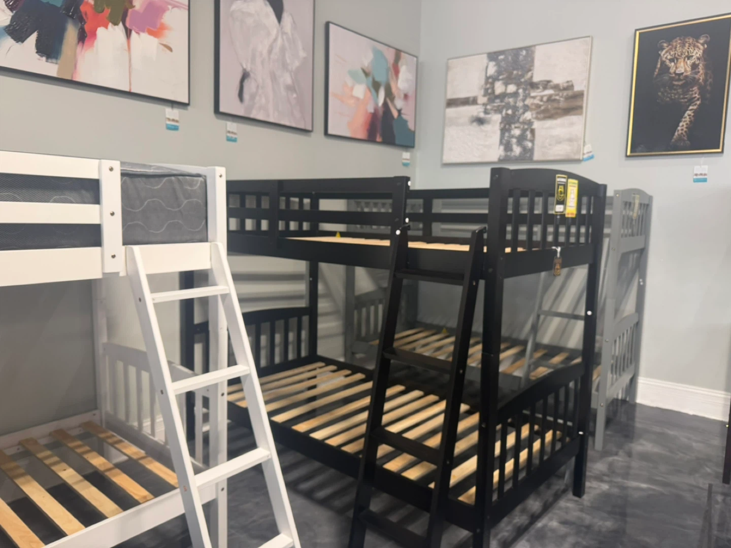 Black Twin Over Twin Bunk Bed Mattress quality