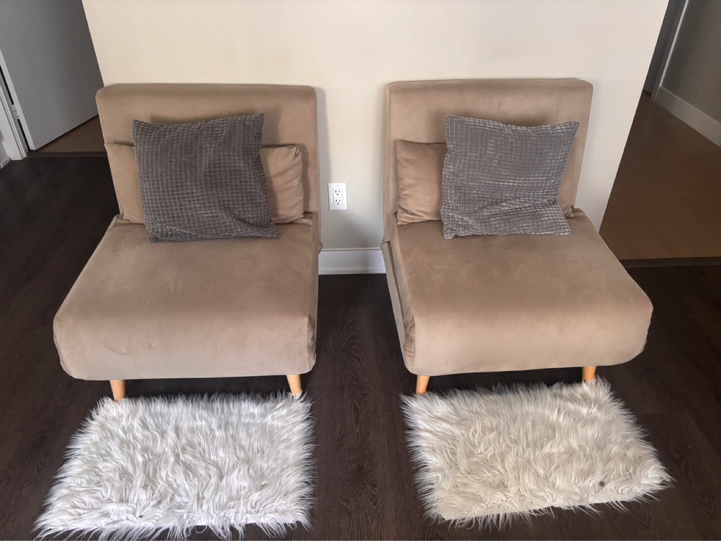 George Oliver Lilian Convertible Chairs (Set of 2)