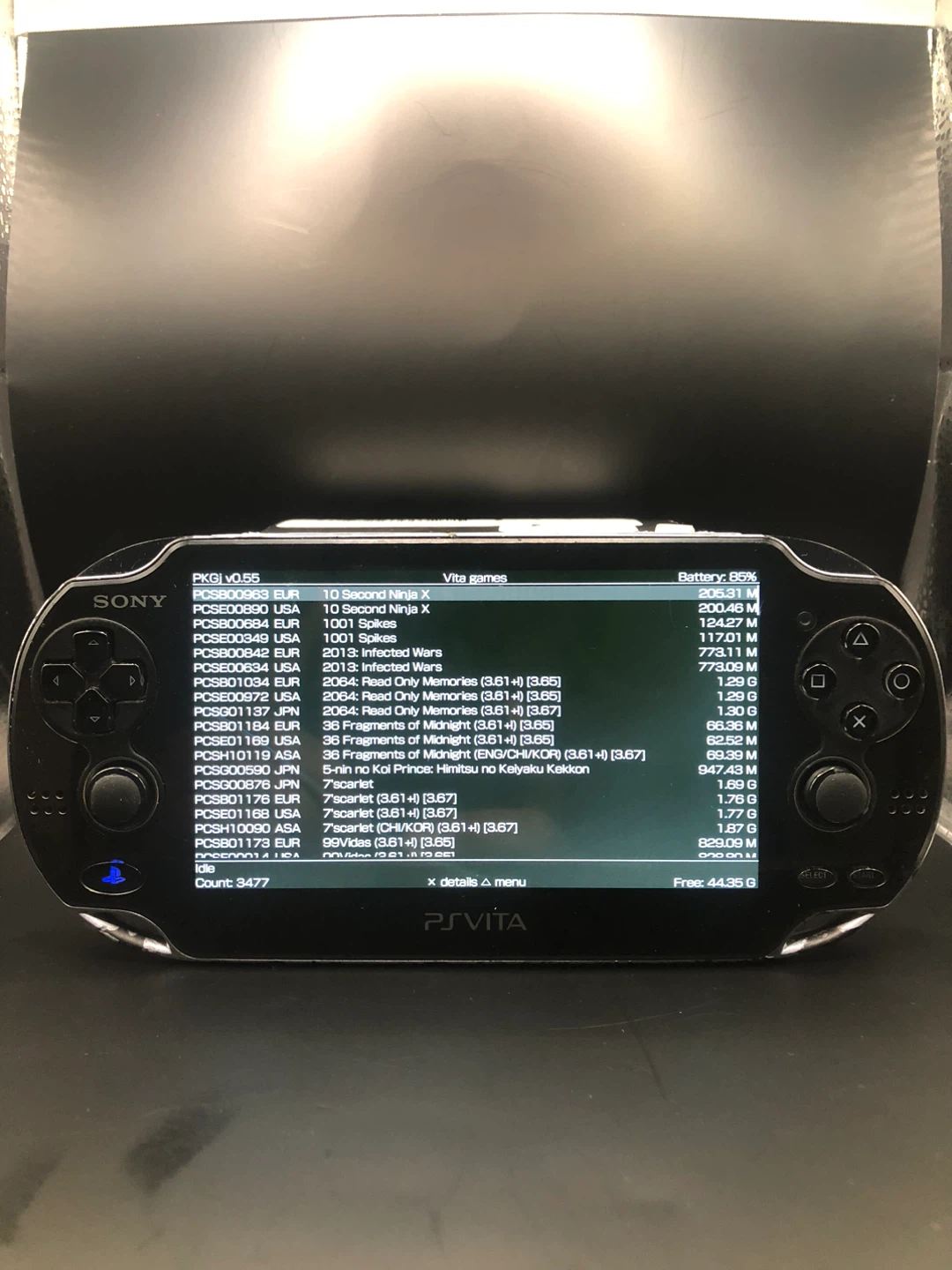 PS Vita OLED 64 GB Modded - photo 4