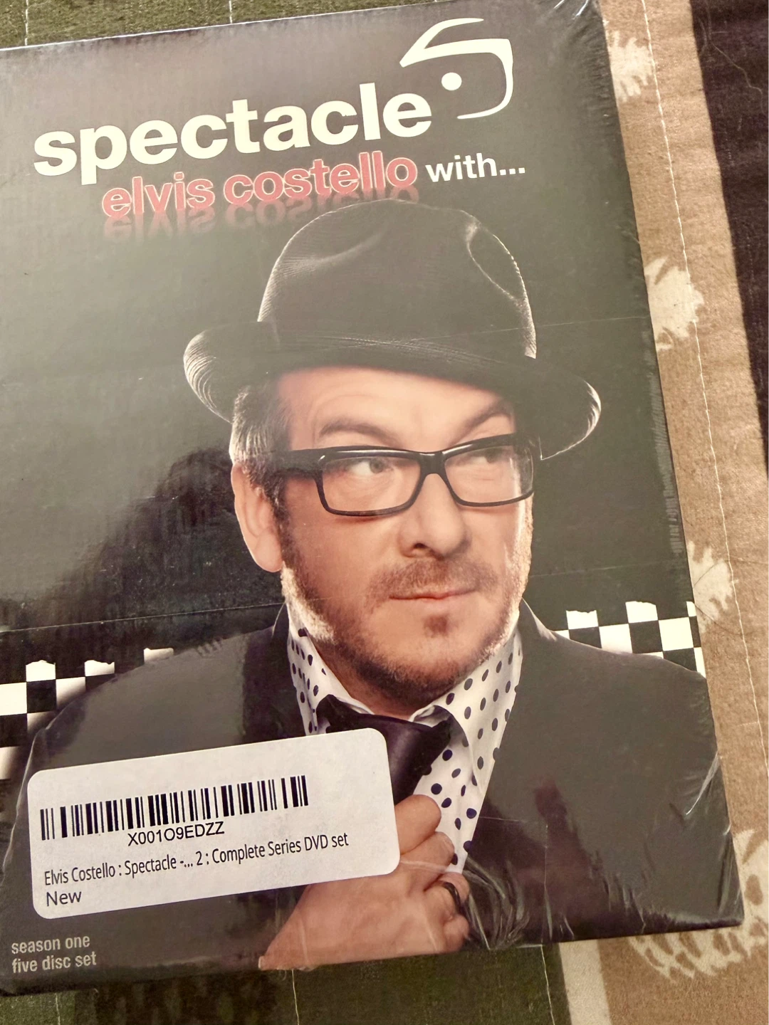 Elvis Costello Spectacle Complete Series DVD Set Season One