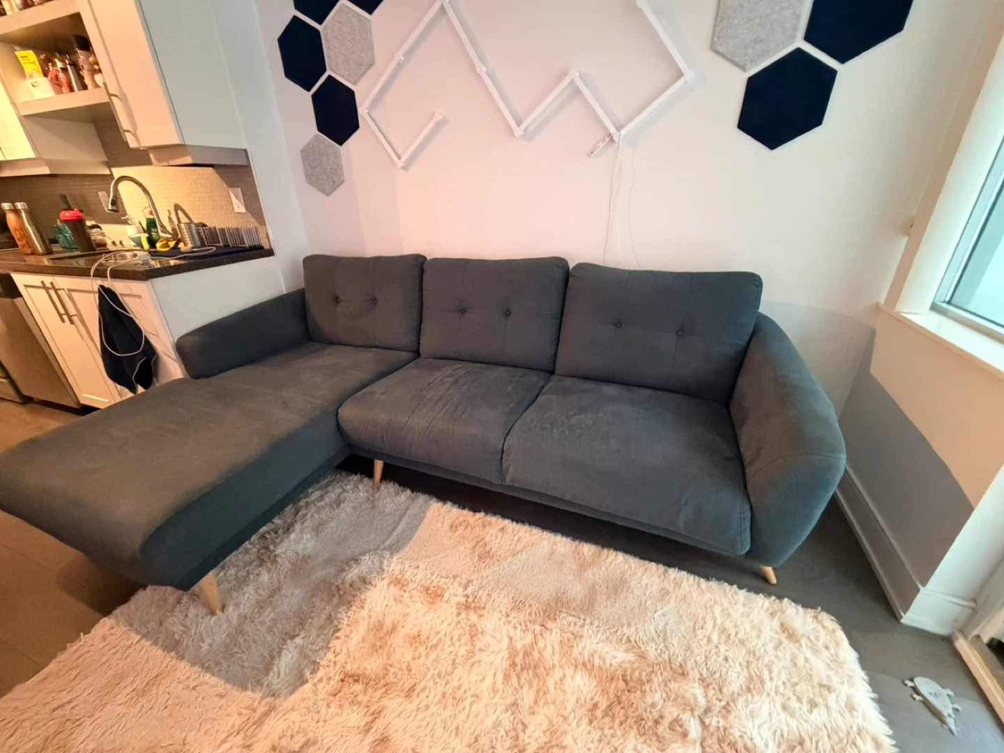 Grey Sectional Sofa