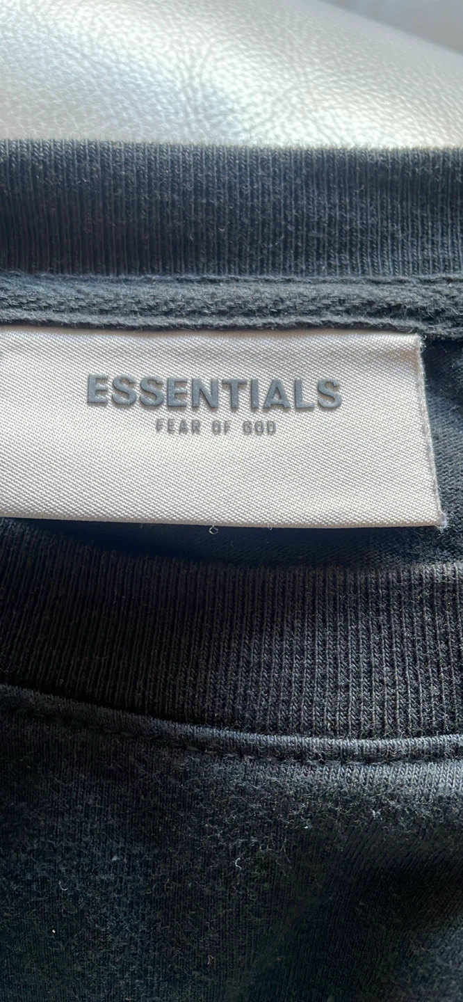 Black Essentials T-Shirt - Size Small - photo 3