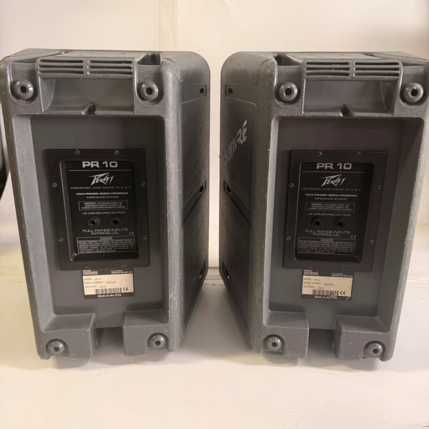 Peavey PR 10 PA Speakers (Pair) - photo 5