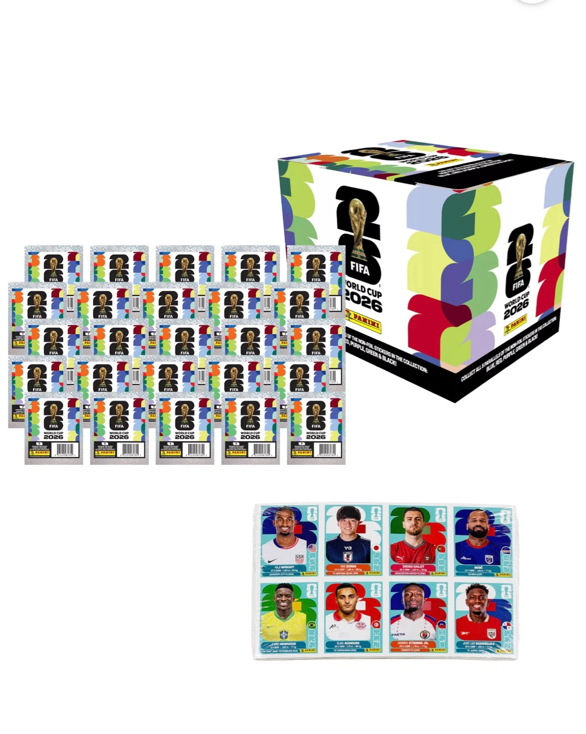 Panini FIFA World Cup 2026 Sticker Box