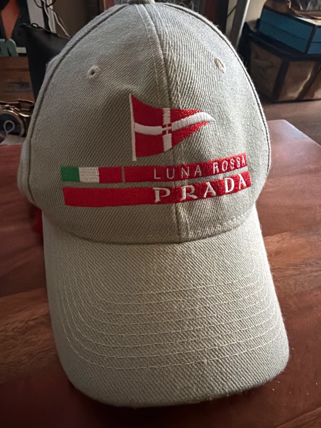 Prada Luna Rossa Baseball Cap