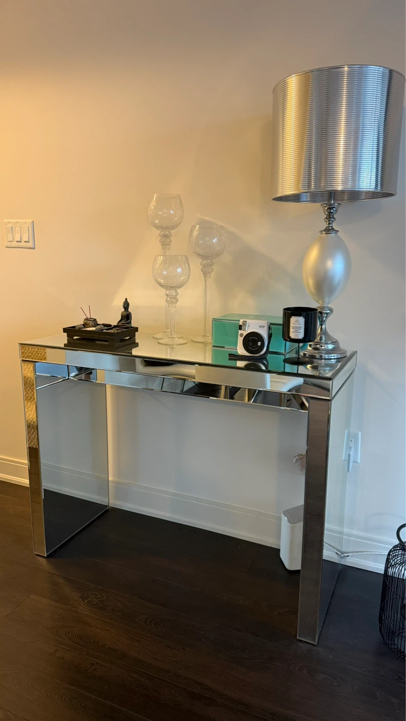 Mirrored Console Table