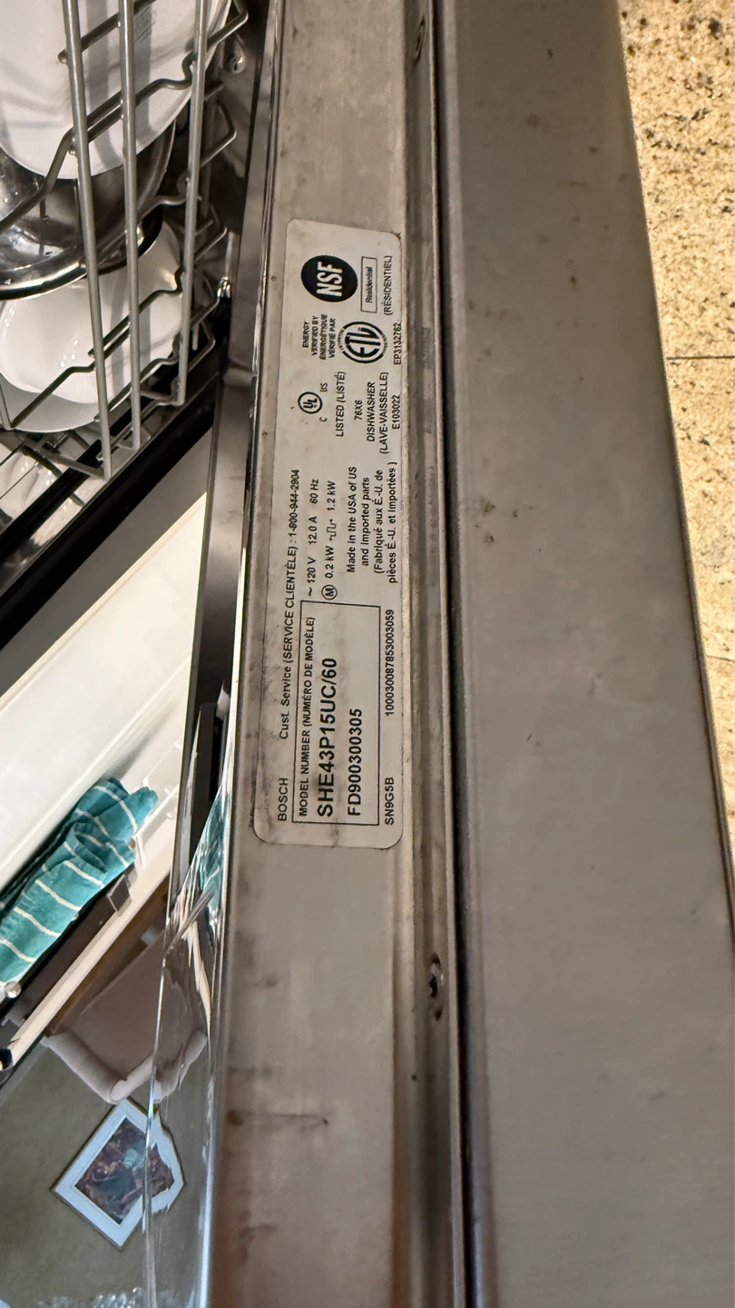 Bosch SHE43P15UC/60 Dishwasher - photo 2