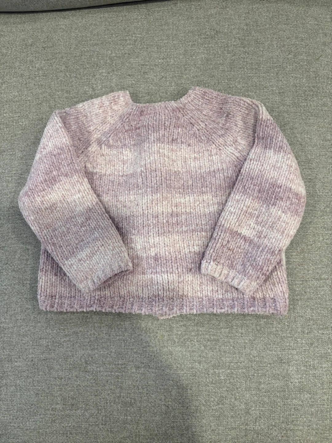 Next Striped Cardigan - Pink/White 12-18 months - photo 3