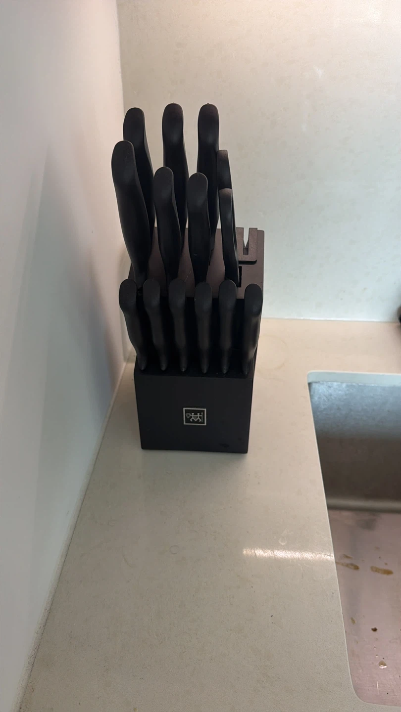 Chef’s Knife set with 3 cutting boards
