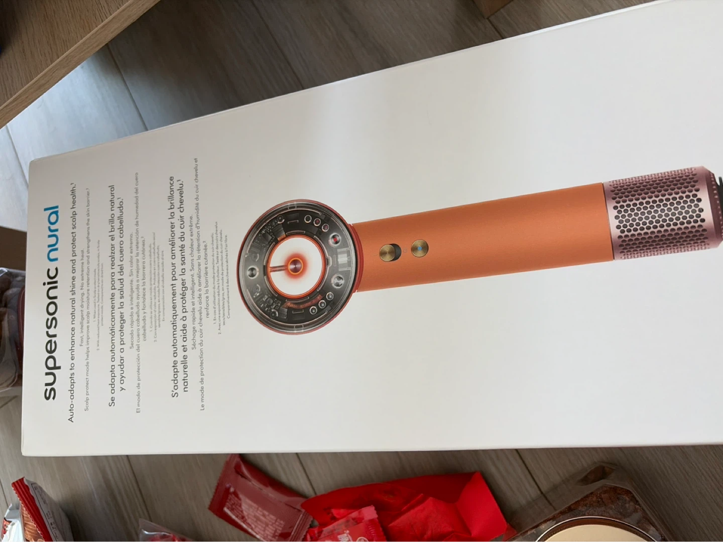 Dyson Supersonic Nural Hair Dryer - Ceramic Apricot & Topaz