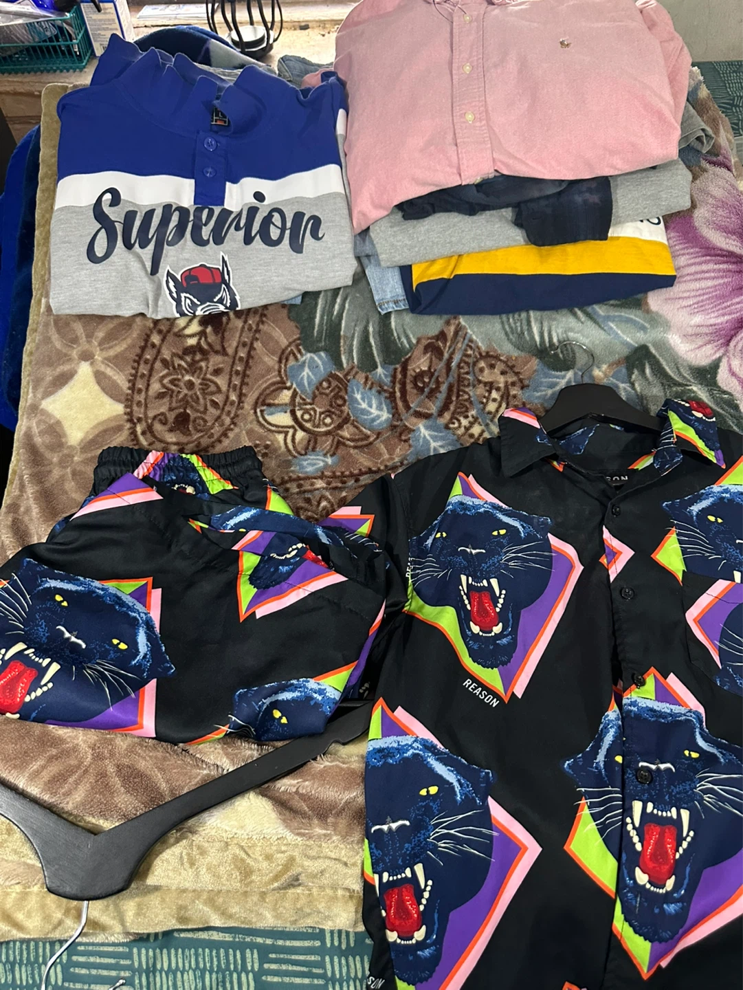 Reason Black Panther Button-Up Shirt - photo 4