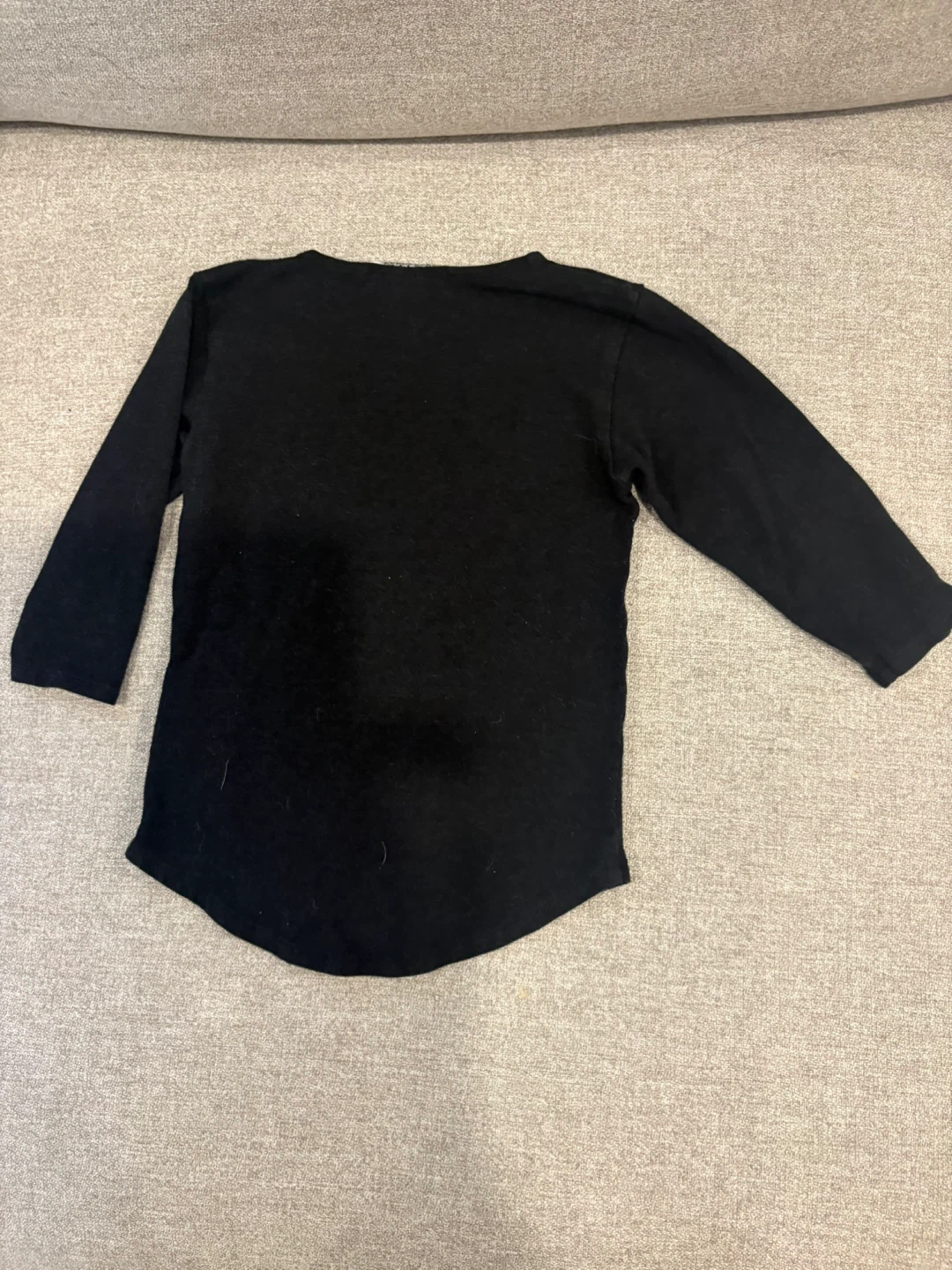 North Kinder black long-sleeve shirt 1T - photo 2