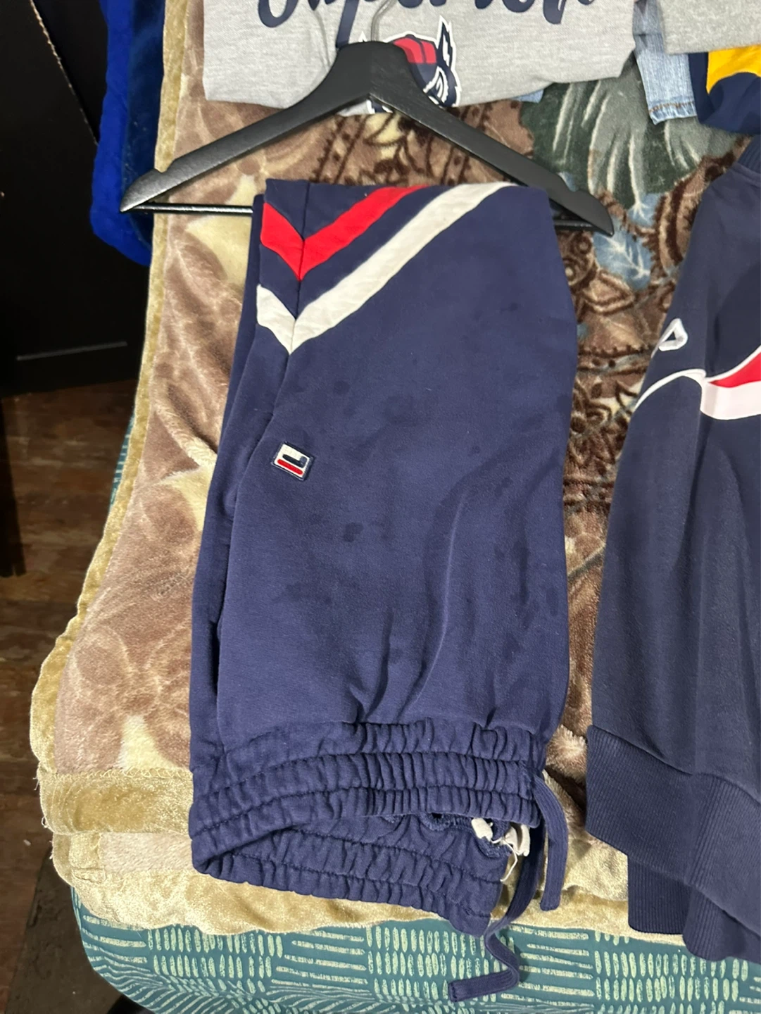 Fila Navy Blue Sweatshirt and Joggers Set - photo 2