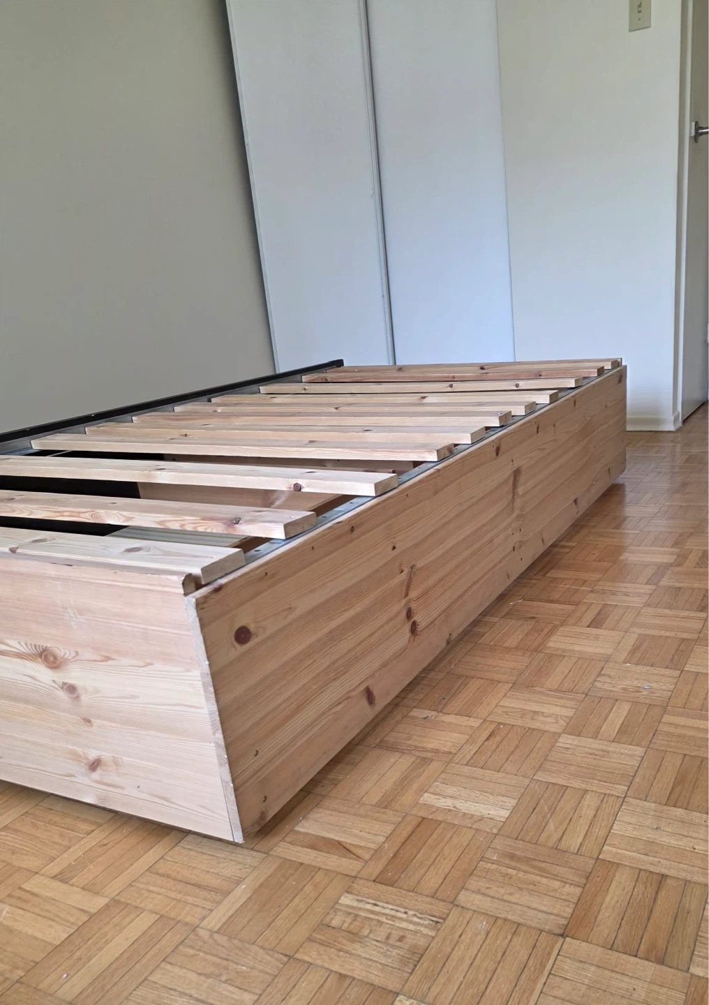 Twin Bed Frame with Storage Drawers - photo 5