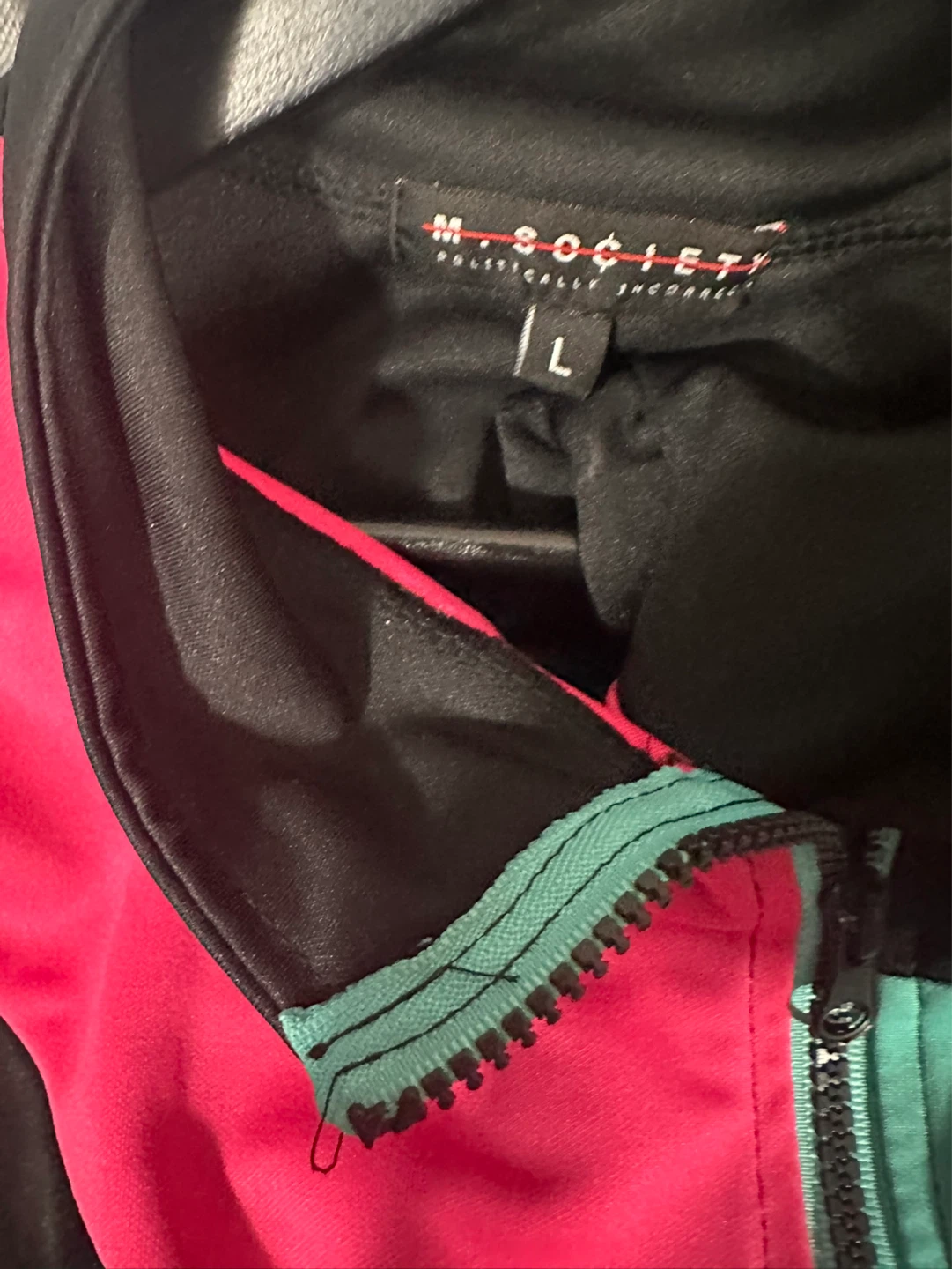 M.Society Color Block Track Jacket - photo 2