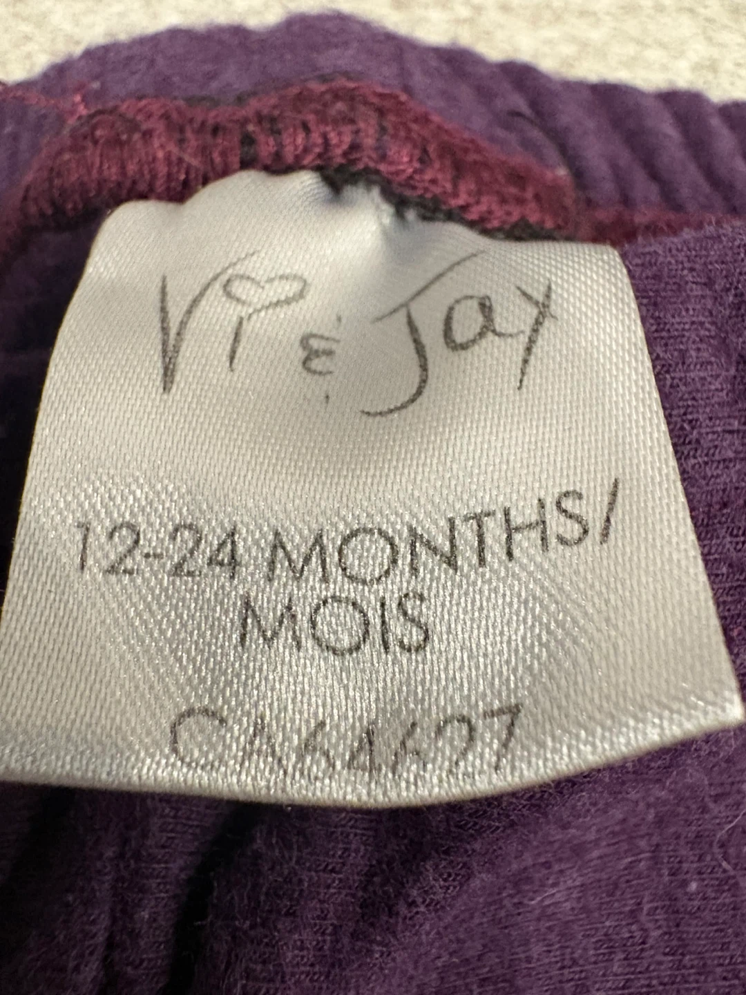 Vi & Jay Girls Leggings - 12-24 Months - photo 2