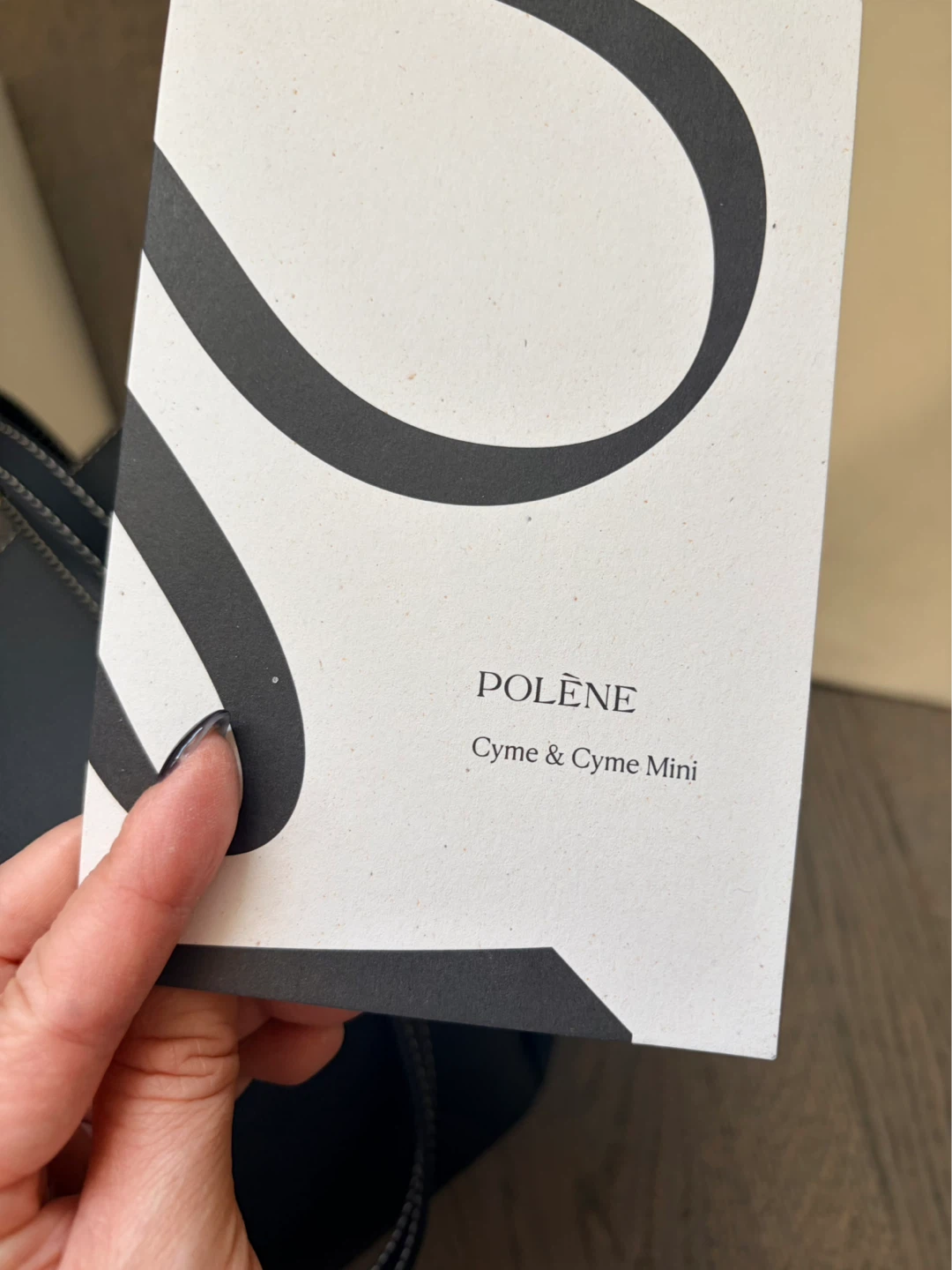 Polène Cyme Mini  Black - photo 5