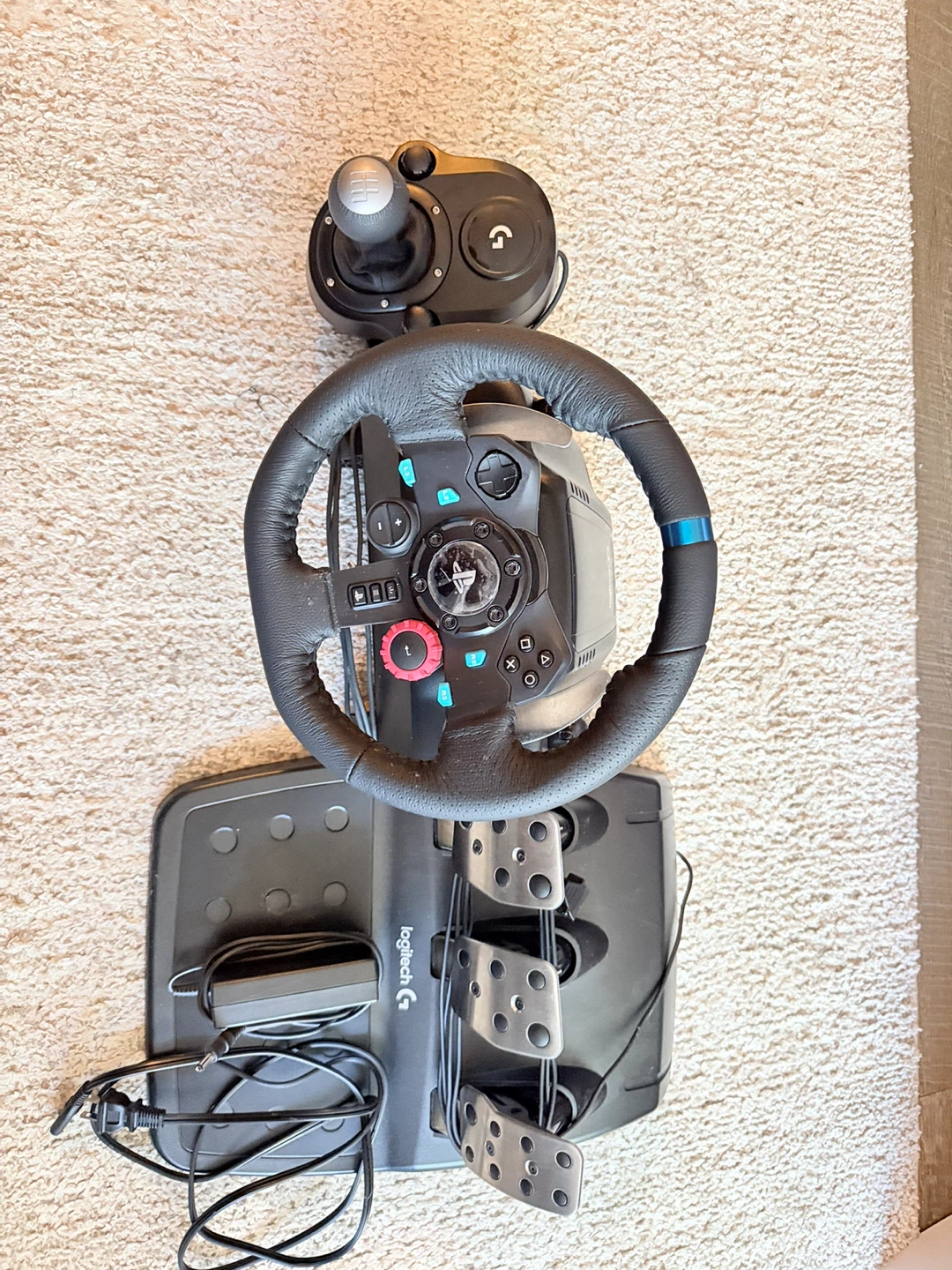 Logitech G Racing Wheel, Pedals, and Shifter