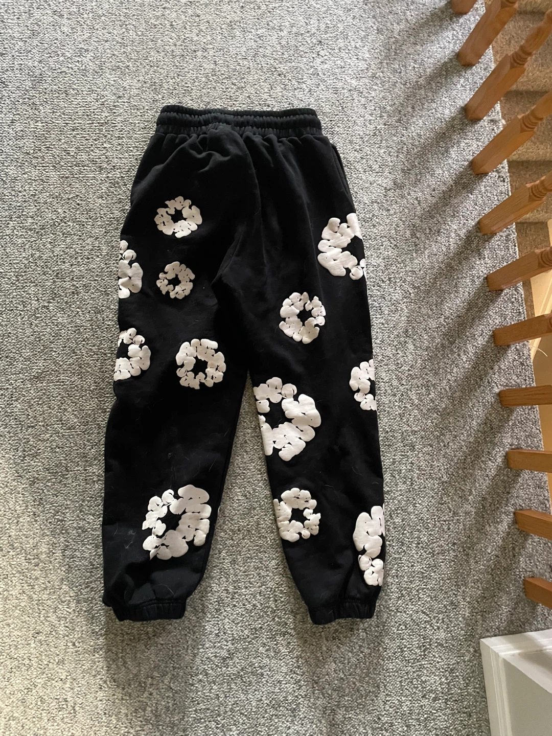 DENIM TEARS Black Sweatpants - photo 2