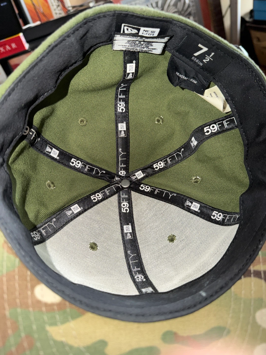 The North Face x New Era 59FIFTY Camo Brim Hat - photo 4